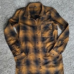 Fox Moto X Long Sleeve Tunic Flannel - M